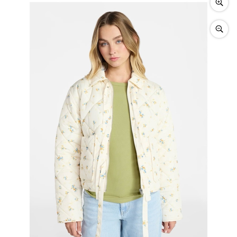 Boundaries Quilted Bow Jacket, Women's XXS-XXL - Picture 2 of 9